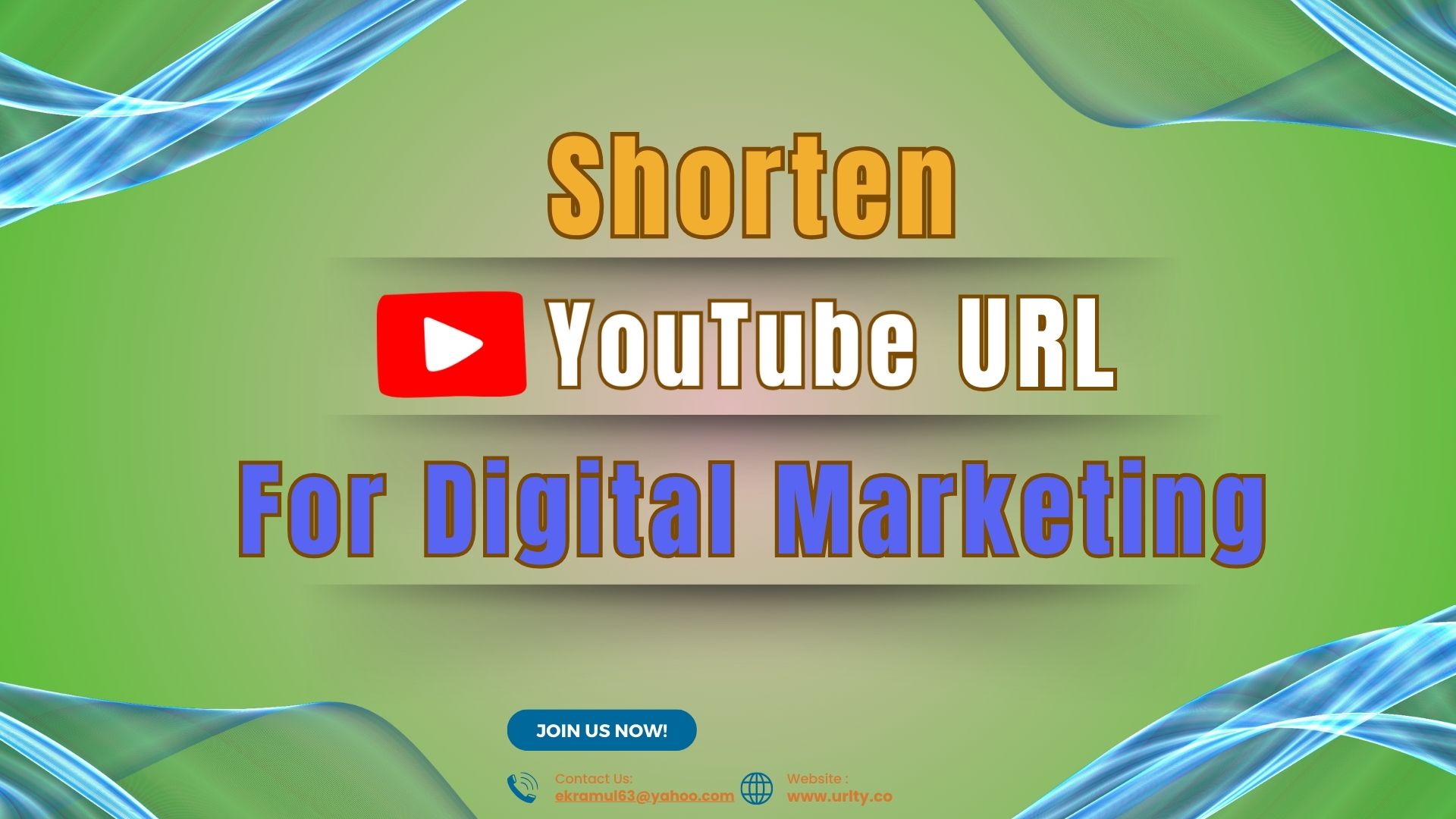 Shorten YouTube URL for Digital Marketing